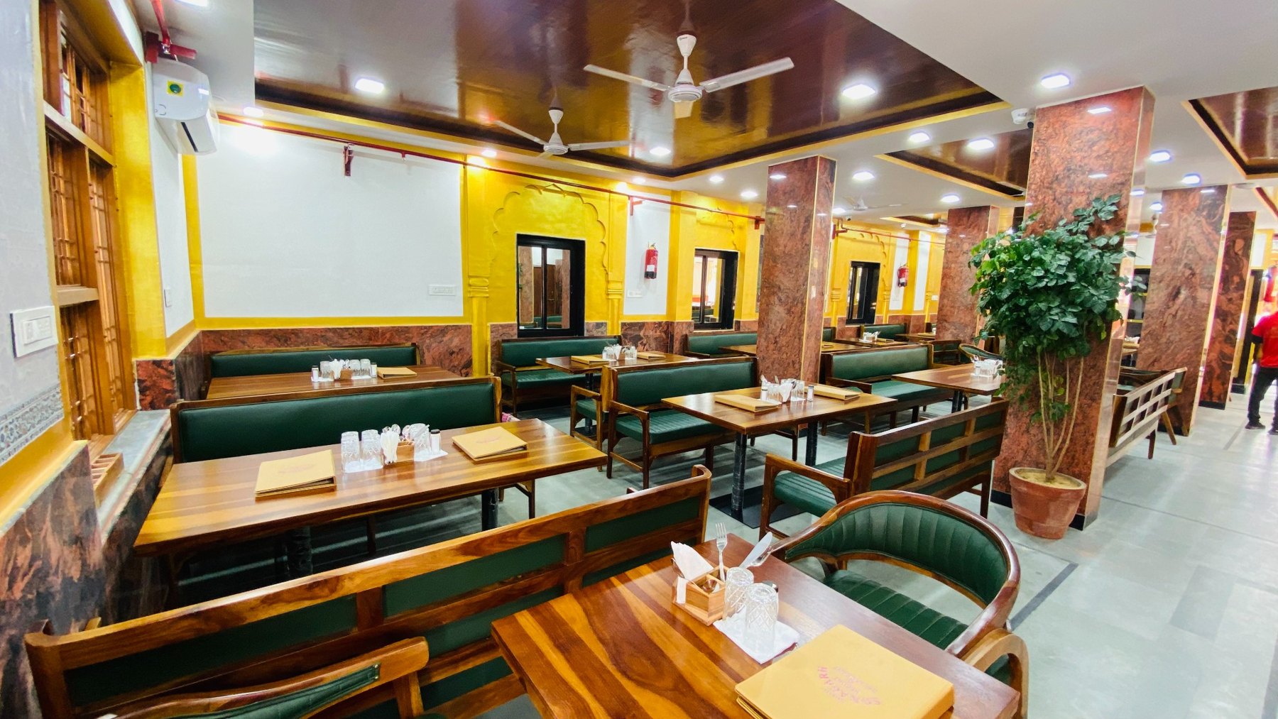Dining area at Sonagarh Resort and Restaurant